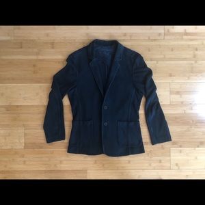 Navy blue mens jacket